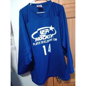 USA Hockey Jersey Play Development Camp Large #14